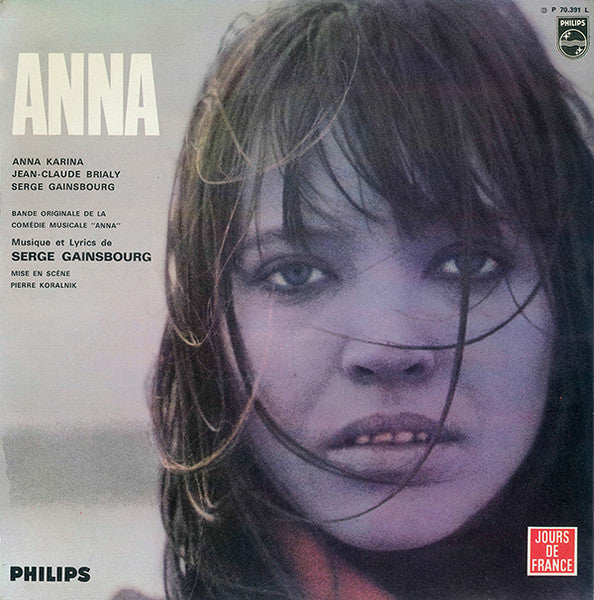 Serge Gainsbourg : Anna (Bande Originale De La Comédie Musicale) (LP, Album)