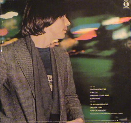Jackson Browne : Hold Out (LP,Album)