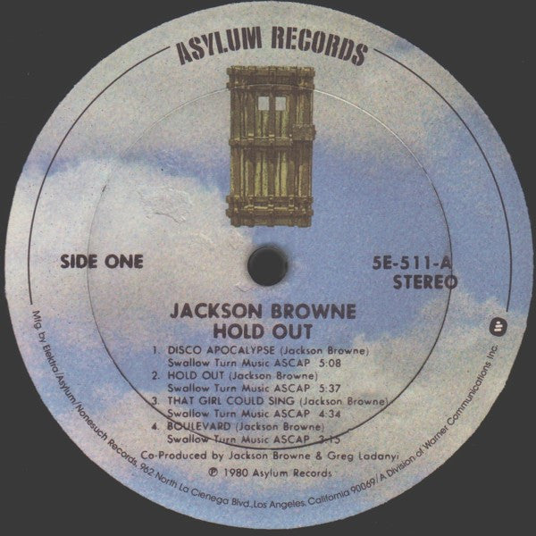 Jackson Browne : Hold Out (LP,Album)
