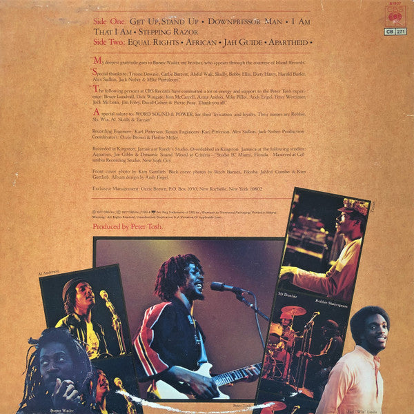Peter Tosh : Equal Rights (LP, Album)