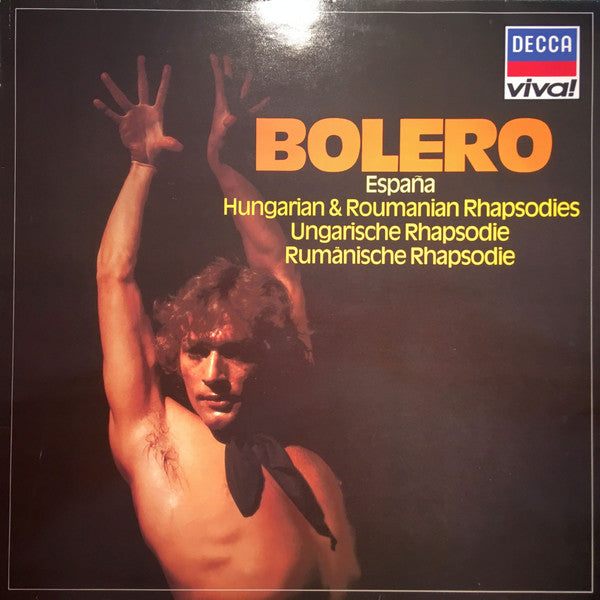 Maurice Ravel, Emmanuel Chabrier, Franz Liszt, George Enescu, London Philharmonic Orchestra, London Festival Orchestra, Stanley Black : Bolero / España / Hungarian & Roumanian Rhapsodies = Ungarische Rhapsodie = Rumänische Rhapsodie (LP, Comp)