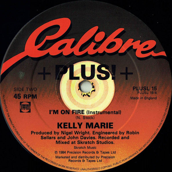 Kelly Marie : I'm On Fire (12", Com)