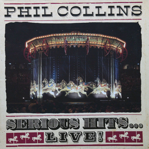 Phil Collins : Serious Hits...Live  (2xLP, Album, Club)