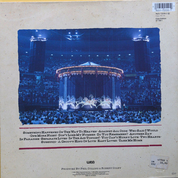 Phil Collins : Serious Hits...Live  (2xLP, Album, Club)