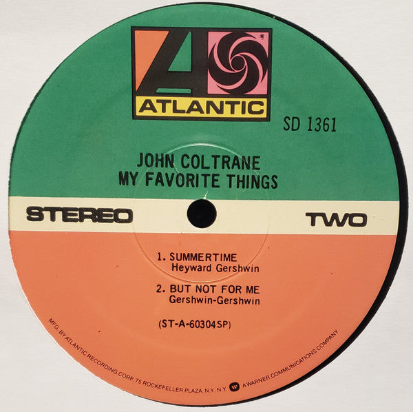 John Coltrane : My Favorite Things (LP, Album, RE)