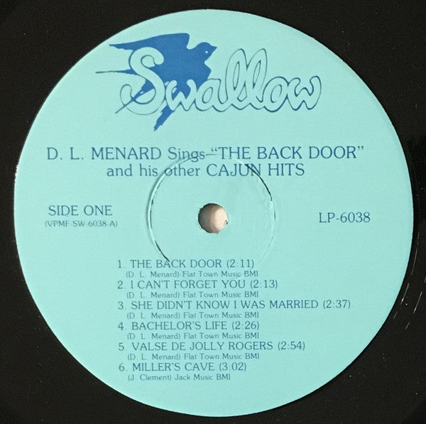 D. L. Menard : The Back Door And Other Cajun Hits (LP, Comp)