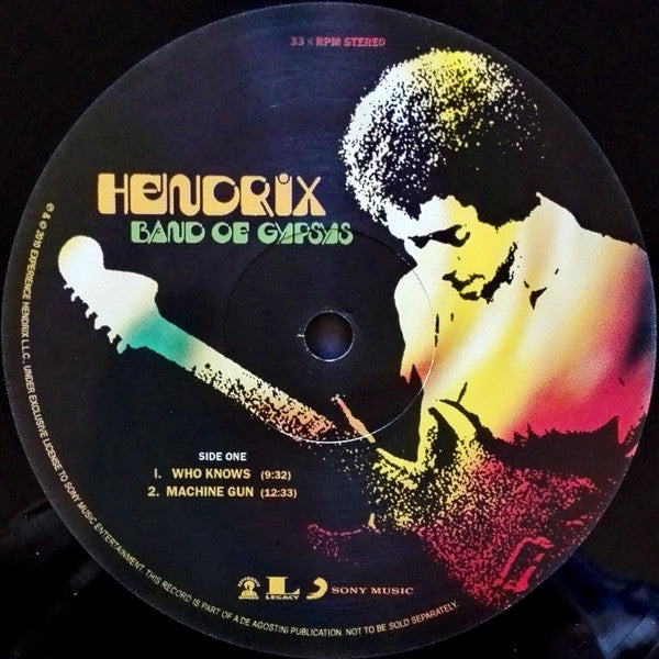 Hendrix* : Band Of Gypsys (LP, Album, RE, Gat)