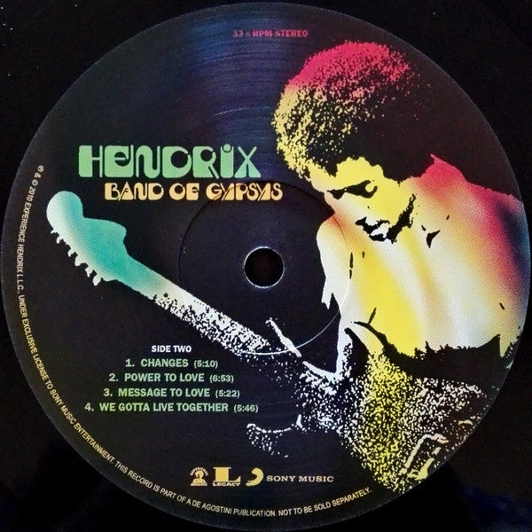 Hendrix* : Band Of Gypsys (LP, Album, RE, Gat)