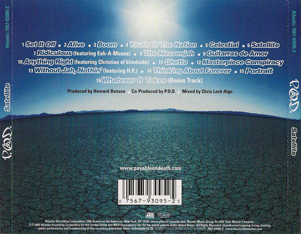 P.O.D. : Satellite (CD, Album, RP)