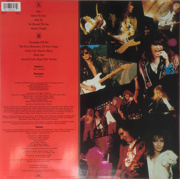 Yngwie Malmsteen : Trial By Fire: Live In Leningrad (LP, Album)