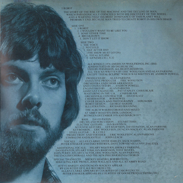 The Alan Parsons Project : I Robot (LP, Album, RE, Gat)