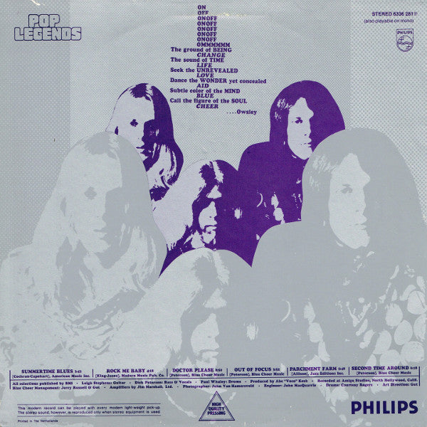 Blue Cheer : Vincebus Eruptum (LP, Album, RE)