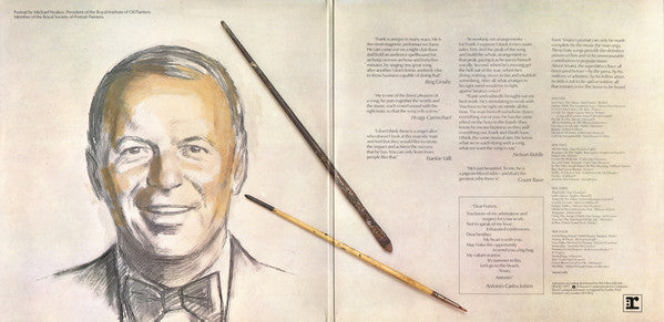 Frank Sinatra : Portrait Of Sinatra: Forty Songs From The Life Of A Man (2xLP, Comp, Gat)