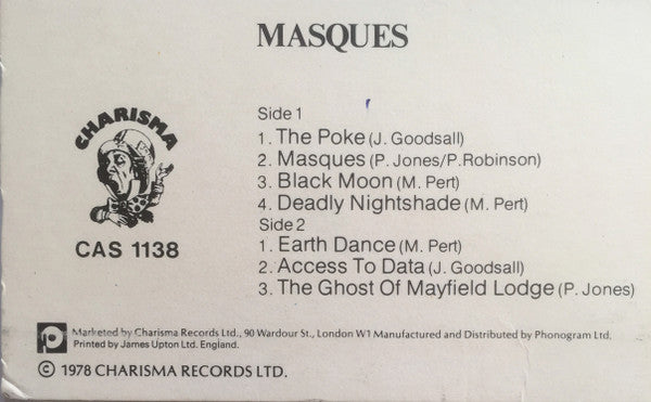 Brand X (3) : Masques (LP, Album)