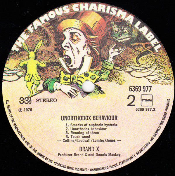 Brand X (3) : Unorthodox Behaviour (LP, Album)