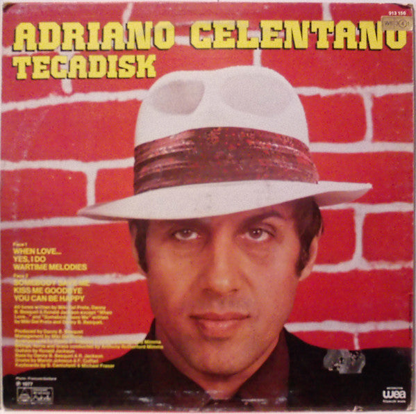 Adriano Celentano : Tecadisk (LP, Album)