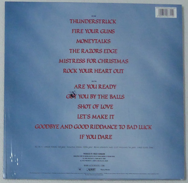 AC/DC : The Razors Edge (LP, Album, RE, RM, 180)