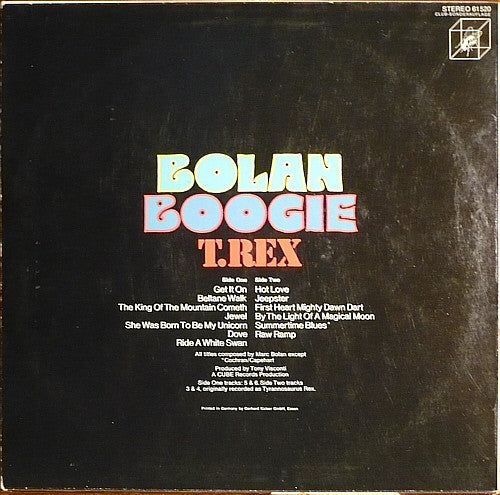 T.Rex* : Bolan Boogie (LP, Comp, Club)