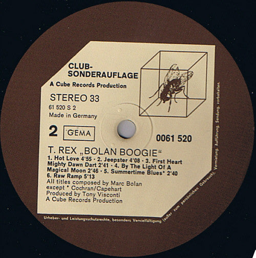 T.Rex* : Bolan Boogie (LP, Comp, Club)