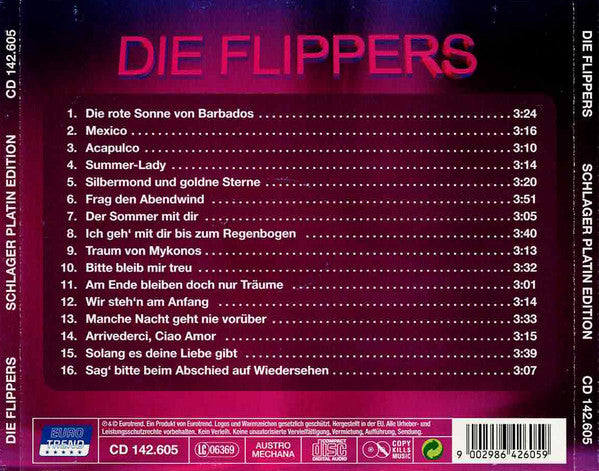 Die Flippers : Schlager Platin Edition (CD, Comp)
