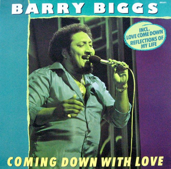 Barry Biggs : Coming Down With Love (LP, Album)