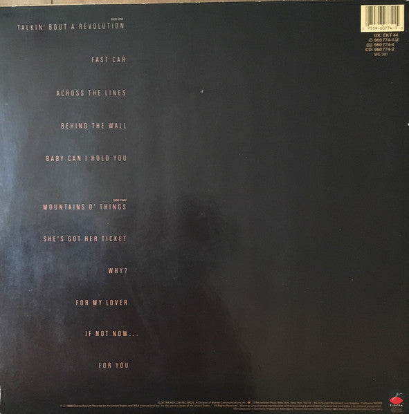 Tracy Chapman : Tracy Chapman (LP,Album)