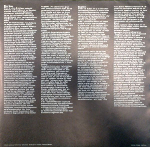 Various : Blues News (LP, Comp, Whi)