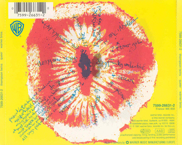 Thompson Twins - Queer (CD, Album) - De Platen Aap – Vinylwinkel in Brielle & online webshop voor muziekliefhebbers