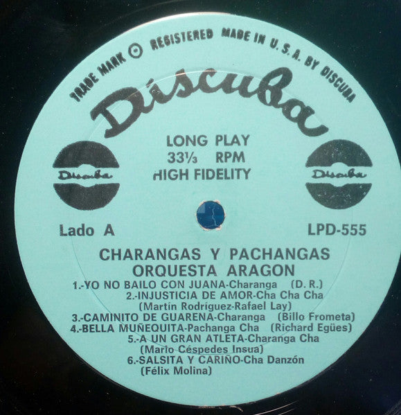 Orquesta Aragon : Charangas Y Pachangas (LP, Album, Hig)