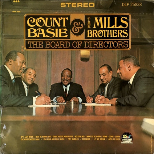 Count Basie & The Mills Brothers : The Board Of Directors (LP, Album)