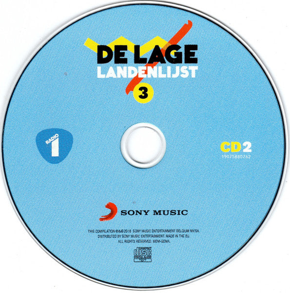 Various : De Lage Landenlijst 3 (2xCD, Comp)