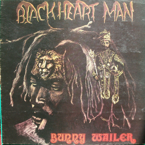Bunny Wailer :  Blackheart Man  (LP, Album, RE, Gat)