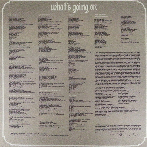 Marvin Gaye : What's Going On (LP, Album, Ltd, RE, 180)