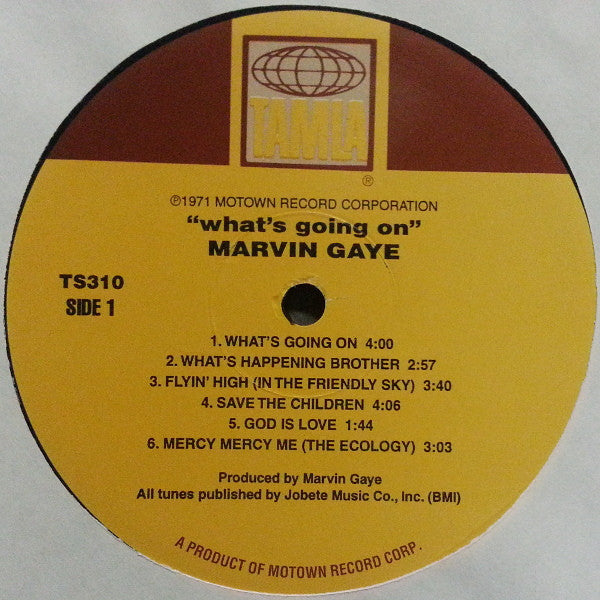Marvin Gaye : What's Going On (LP, Album, Ltd, RE, 180)