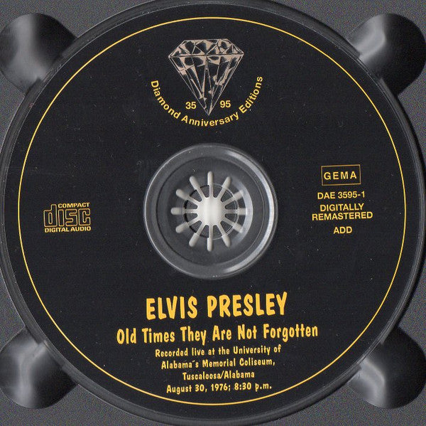 Elvis Presley - Old Times They Are Not Forgotten (CD, RP, Unofficial) - De Platen Aap – Vinylwinkel in Brielle & online webshop voor muziekliefhebbers
