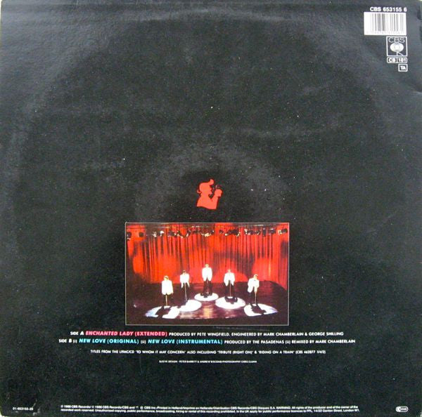 Pasadenas, The : Enchanted Lady (12",Maxi-Single,45 RPM)