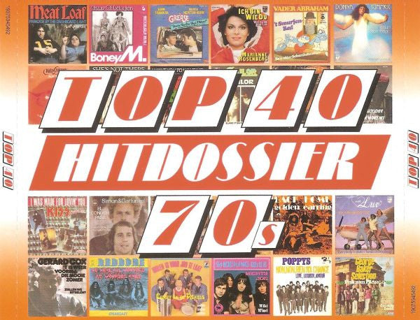Various : Top 40 Hitdossier 70s (5xCD, Comp, TEX)
