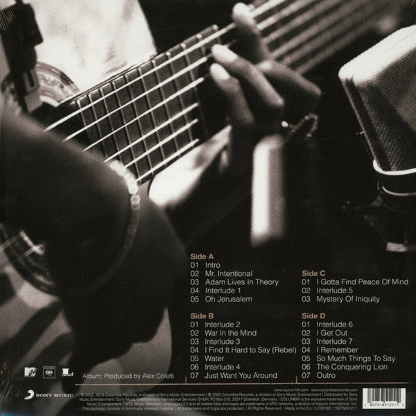 Lauryn Hill : MTV Unplugged No. 2.0 (2xLP, Album, RE)