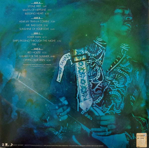 Jimi Hendrix : Valleys Of Neptune (2xLP, Album, RE, RM, 180)