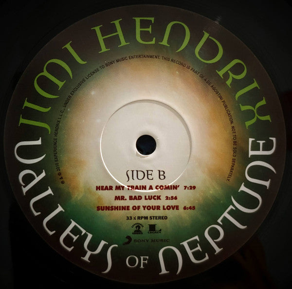Jimi Hendrix : Valleys Of Neptune (2xLP, Album, RE, RM, 180)