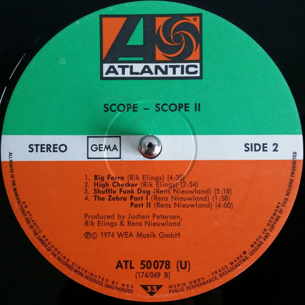 Scope (15) : II (LP, Album)