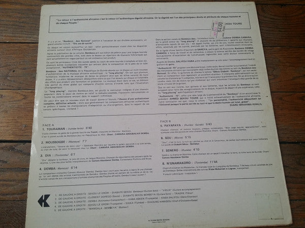 Bembeya Jazz National : Authenticité 73: Parade Africaine (LP, Album, RE)