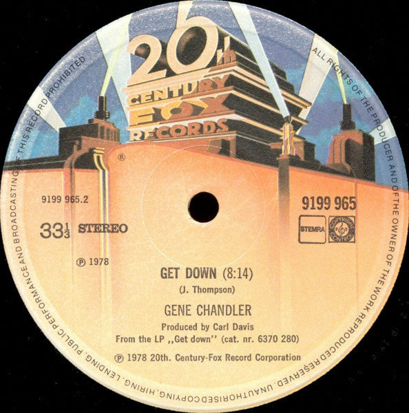 Edwin Starr / Gene Chandler : Contact / Get Down (12")