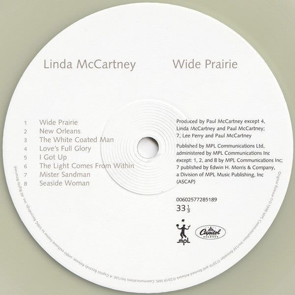 Linda McCartney - Wide Prairie (LP, Album, Ltd, RM, Mil) - De Platen Aap – Vinylwinkel in Brielle & online webshop voor muziekliefhebbers