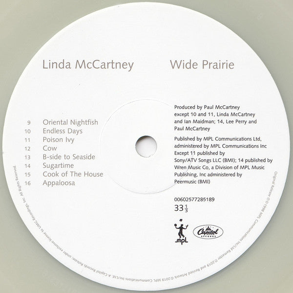 Linda McCartney - Wide Prairie (LP, Album, Ltd, RM, Mil) - De Platen Aap – Vinylwinkel in Brielle & online webshop voor muziekliefhebbers