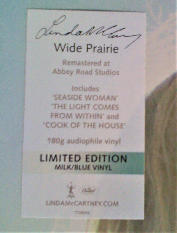 Linda McCartney - Wide Prairie (LP, Album, Ltd, RM, Mil) - De Platen Aap – Vinylwinkel in Brielle & online webshop voor muziekliefhebbers