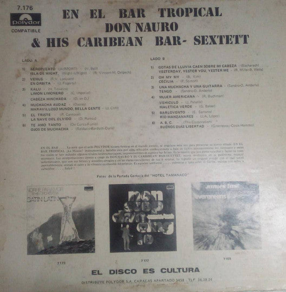 Don Nauro & His Caribbean Bar-Sextett : En El Bar Tropical (LP, Album)