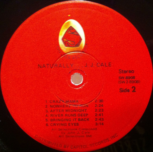 J.J. Cale : Naturally (LP, Album, Win)