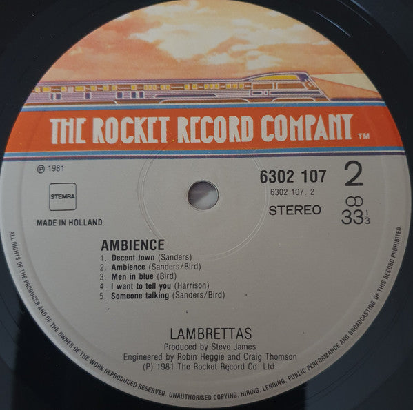 Lambrettas* : Ambience (LP, Album)