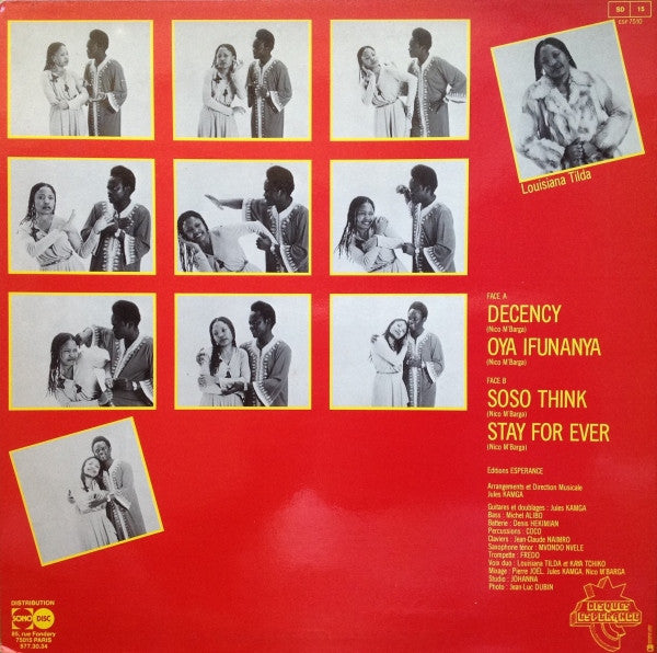 Prince Nico M'Barga* : Decency (LP, Album)